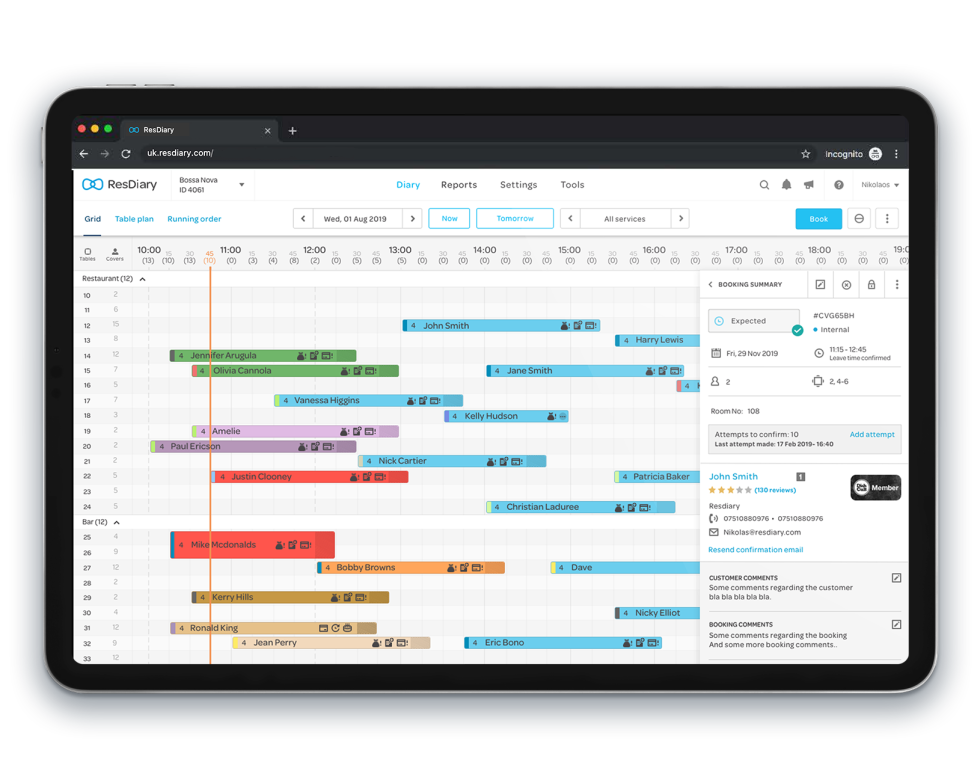 Restaurant Booking Diary A Complete Guide